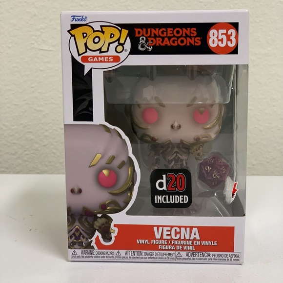 Funko Toys Nib Funko Pop Dungeons Dragons Vecna W Dice 853 Gs